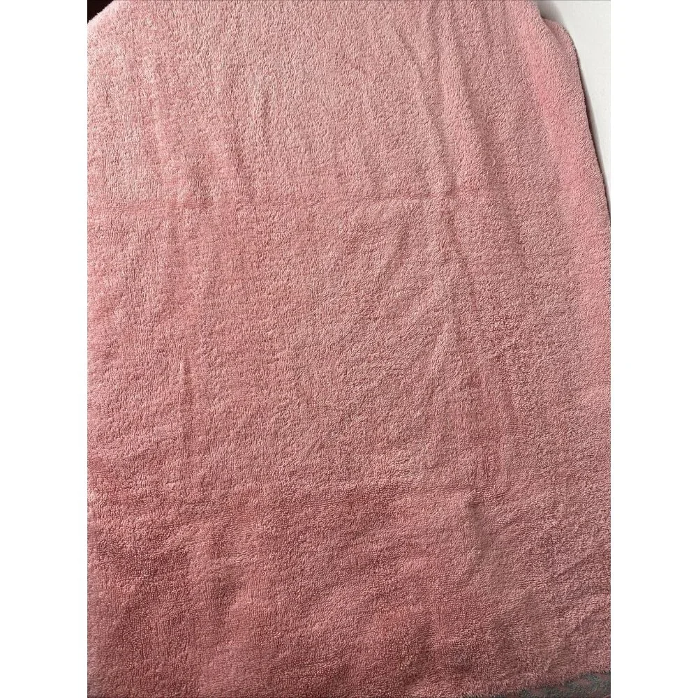 Vintage Callaway Luxury Towel Set Pink Silver Bath Hand Made in USA